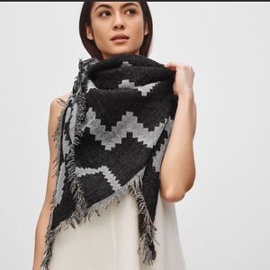 Aritzia Diamond Mosaic Triangle Scarf
